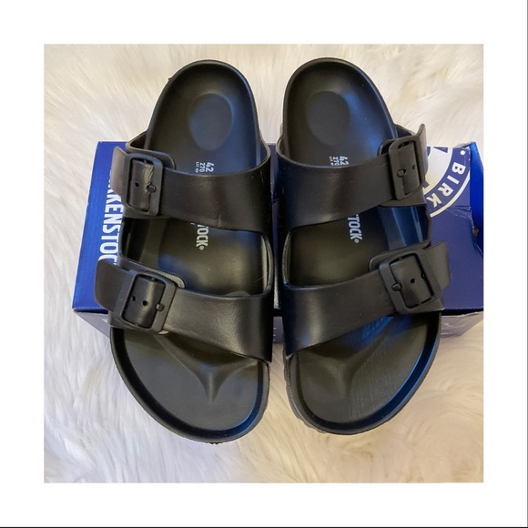 Birkenstock Shoes - Birkenstock Arizona EVA Sandals - New in Box - Size 42 / Women’s 11 - Black